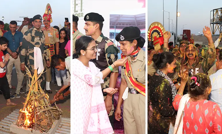 Collage of celebration