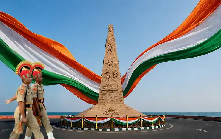 નડાબેટમાં સ્વતંત્રતા દિવસની ઉજવણી