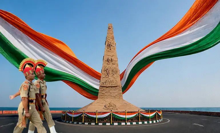 નડાબેટમાં સ્વતંત્રતા દિવસની ઉજવણી